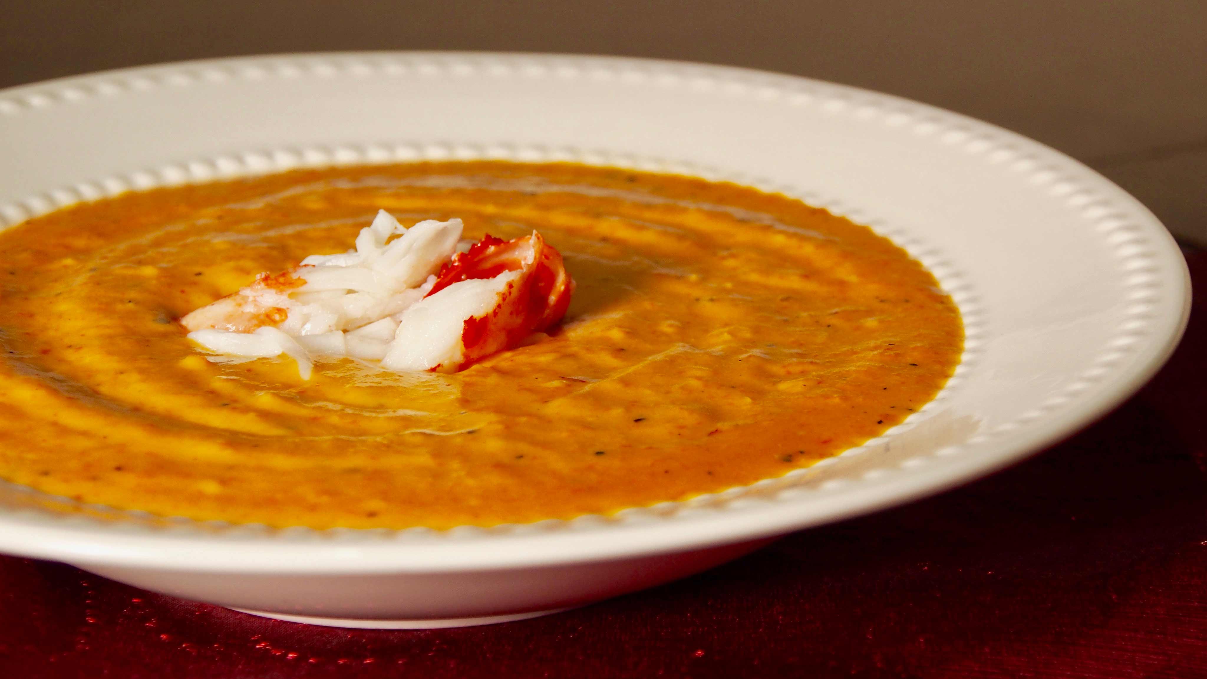 SHOP 'n SAVE Recipe Roasted Red Pepper and Crab Bisque