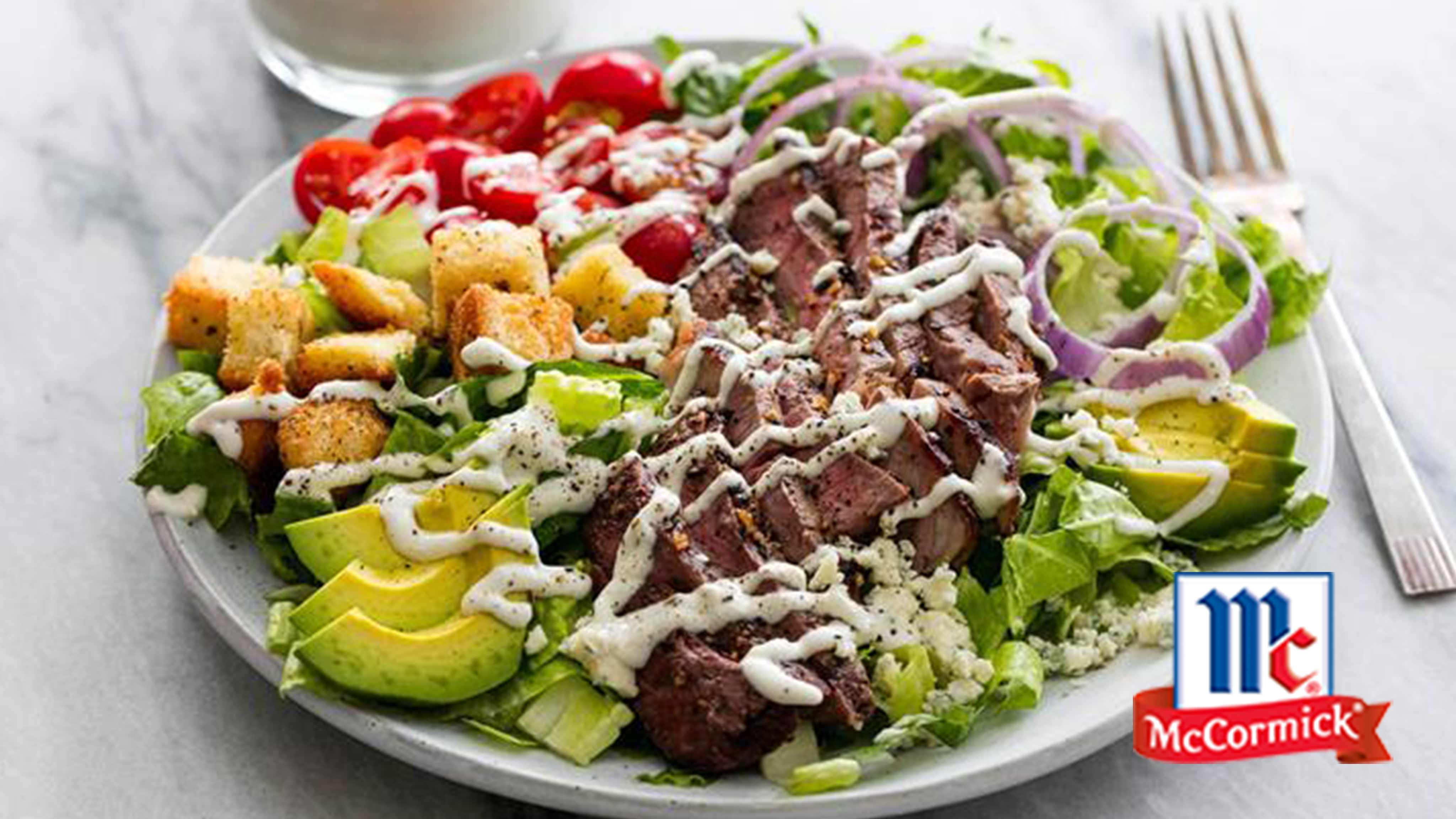 Tops Friendly Markets Recipe Black n' Blue Grilled Steak Salad