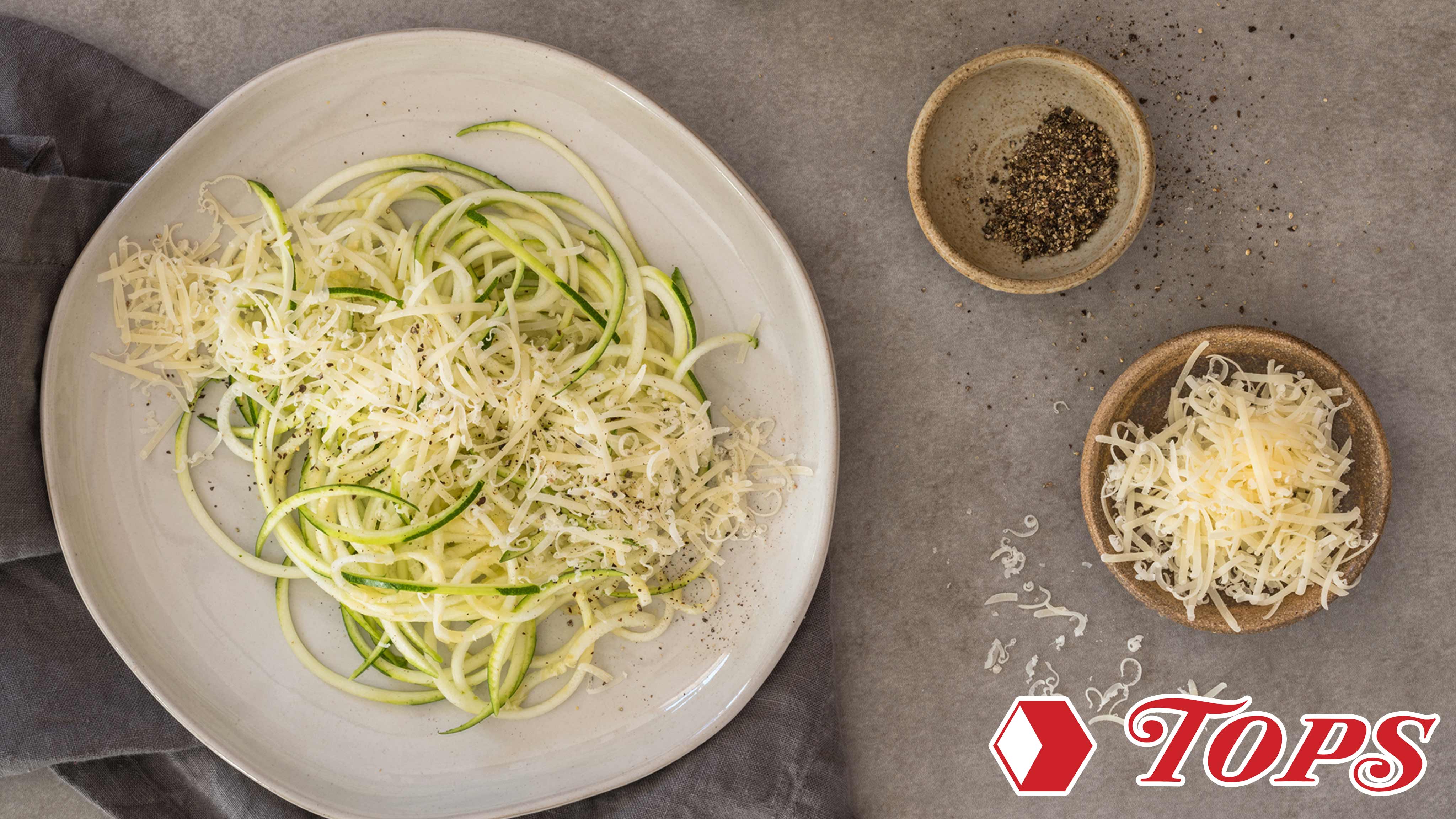 Tops Friendly Markets Recipe Gluten Free Zoodle Mac & Cheese