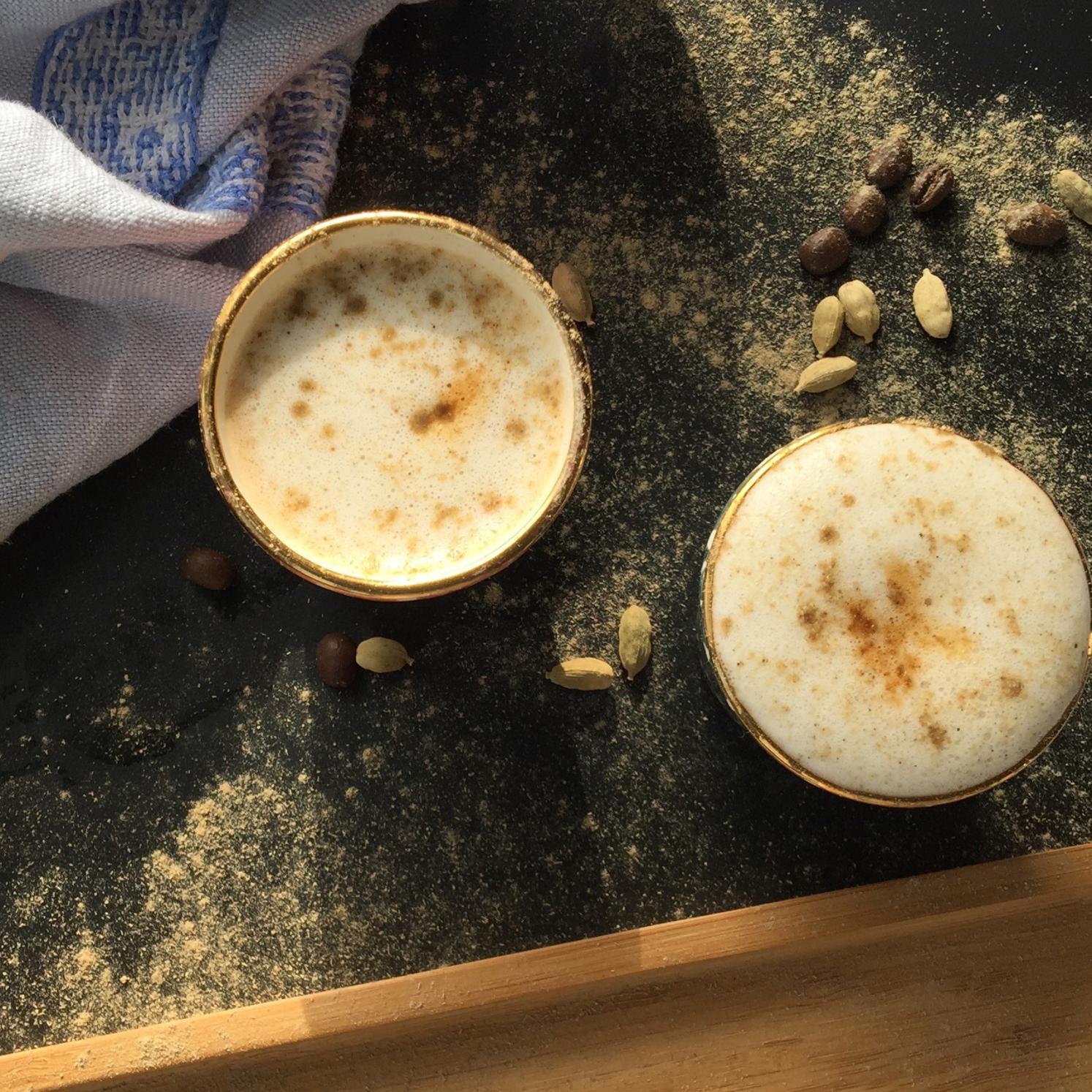 Hazelnut & cardamom espresso macchiato Healthy and balanced coophome