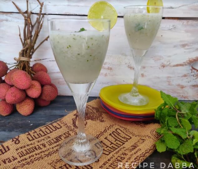 Lychee Lemonade How to make Lychee Lemonade RecipeDabba