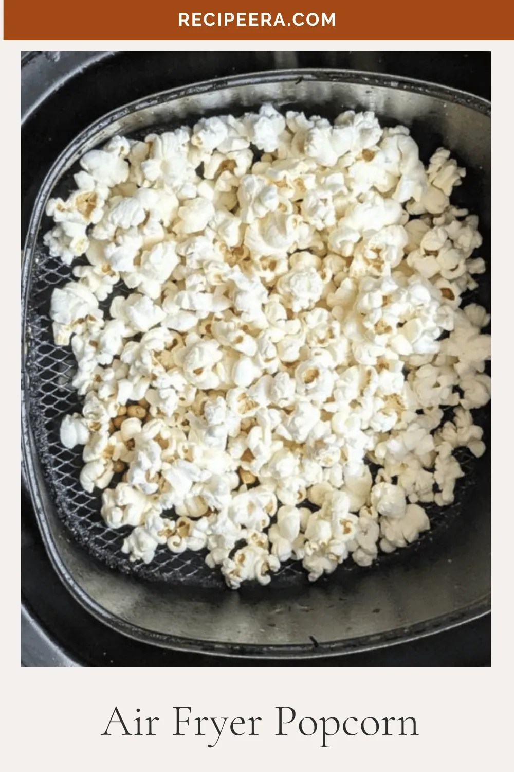 Air Fryer Popcorn Recipe Recipeera