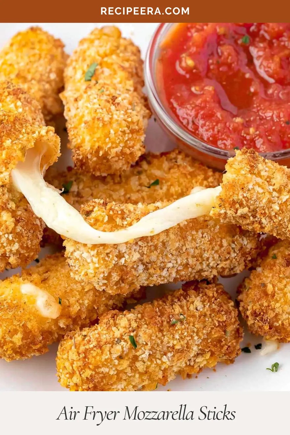 Air Fryer Mozzarella Sticks Recipeera