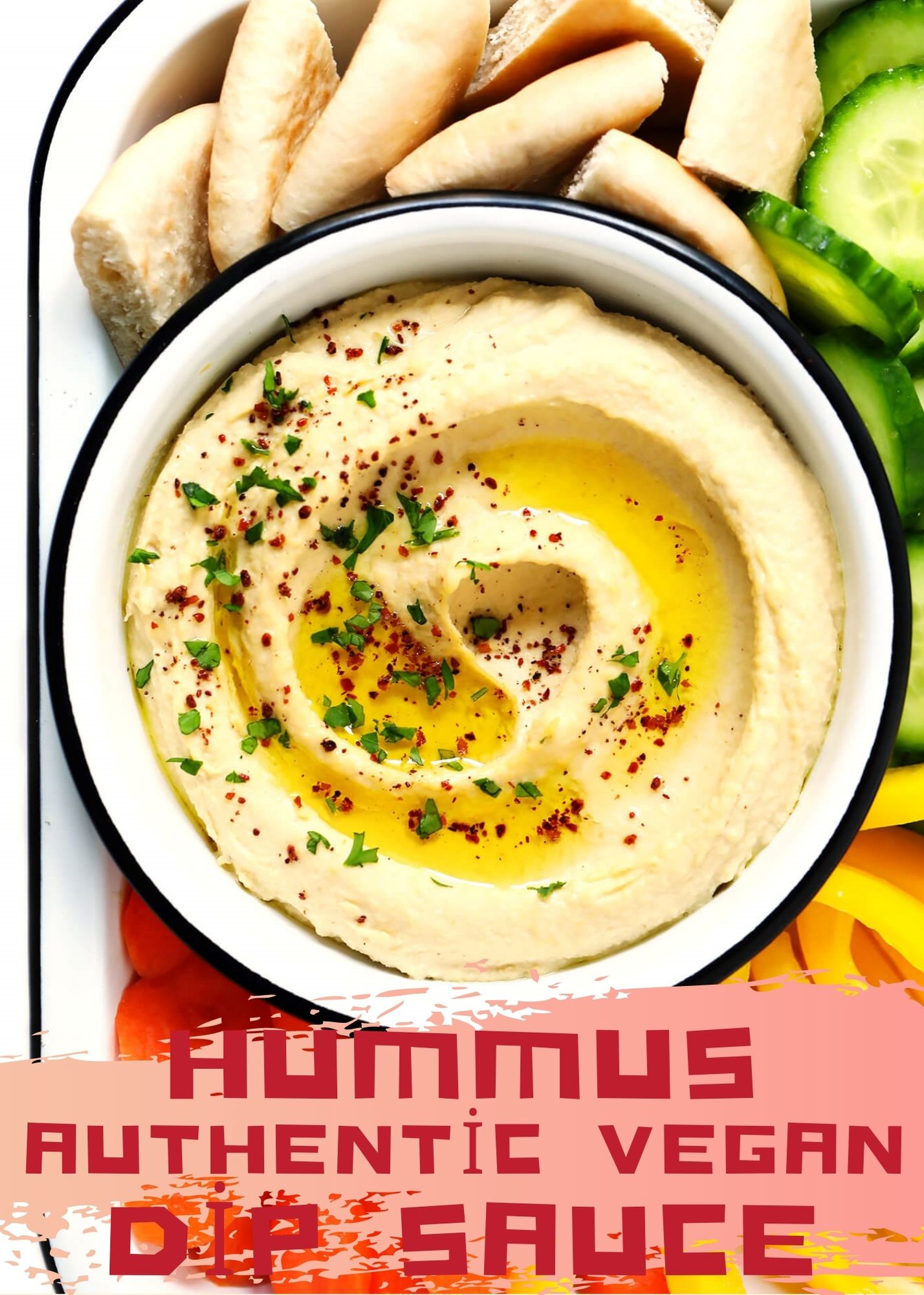 hummus / authentic vegan dip sauce Vegan Recipes