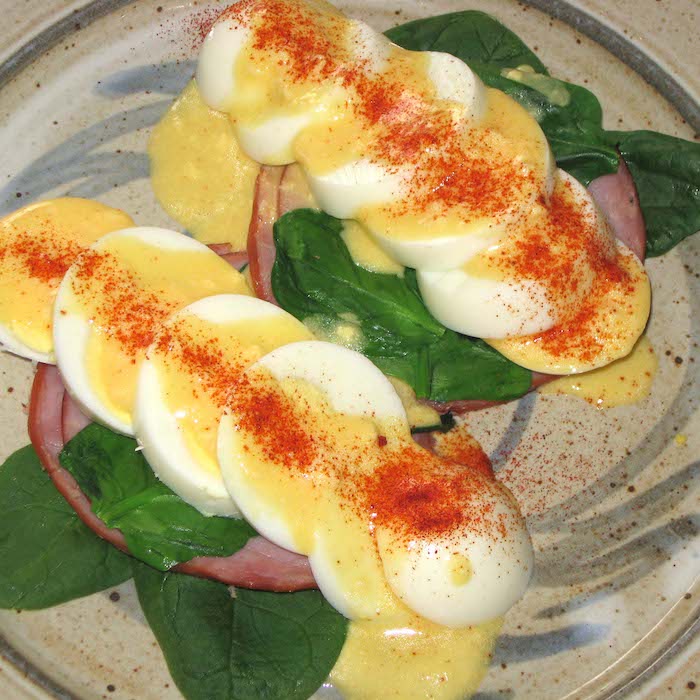 Hard Cooked Eggs Florentine Easy Recipe Recipe Idea Shop