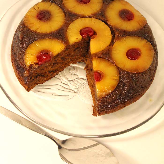 GF Gingerbread Pineapple Upside Down Cake Recipe Idea Shop
