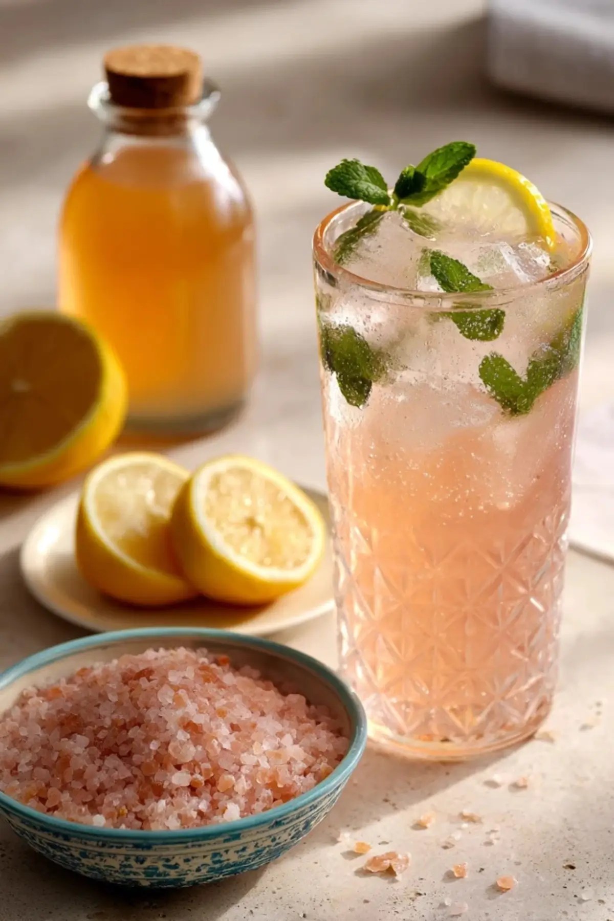 Pink Salt Trick Recipe – The Best 4-Ingredient Detox Drink That Works! - recipe maestro
