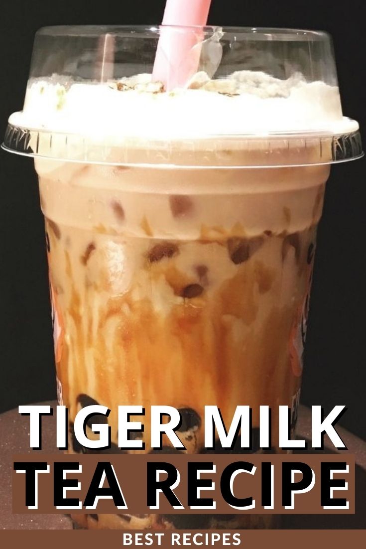 Tiger Milk Tea Recipe Recipe Marker