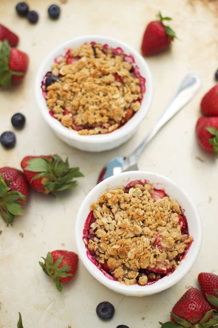 Berry Crisps for Two Recipe Runner
