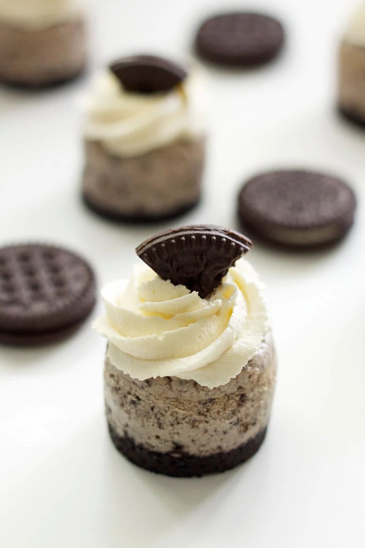 Cookies 'n Cream Mini Cheesecakes Recipe Runner