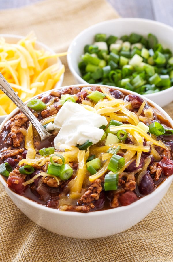 Slow Cooker Cincinnati Turkey Chili Recipe Runner
