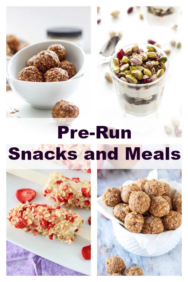 PreRun Snack and Meal Ideas Recipe Runner