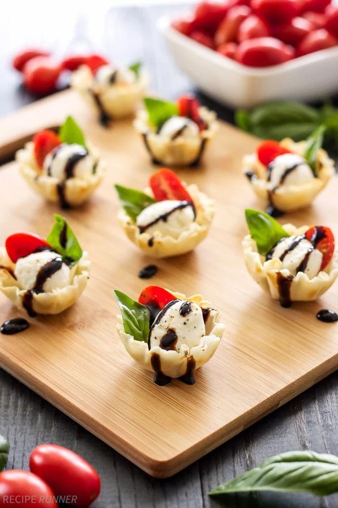 Daily Recipes MINI CAPRESE CUPS