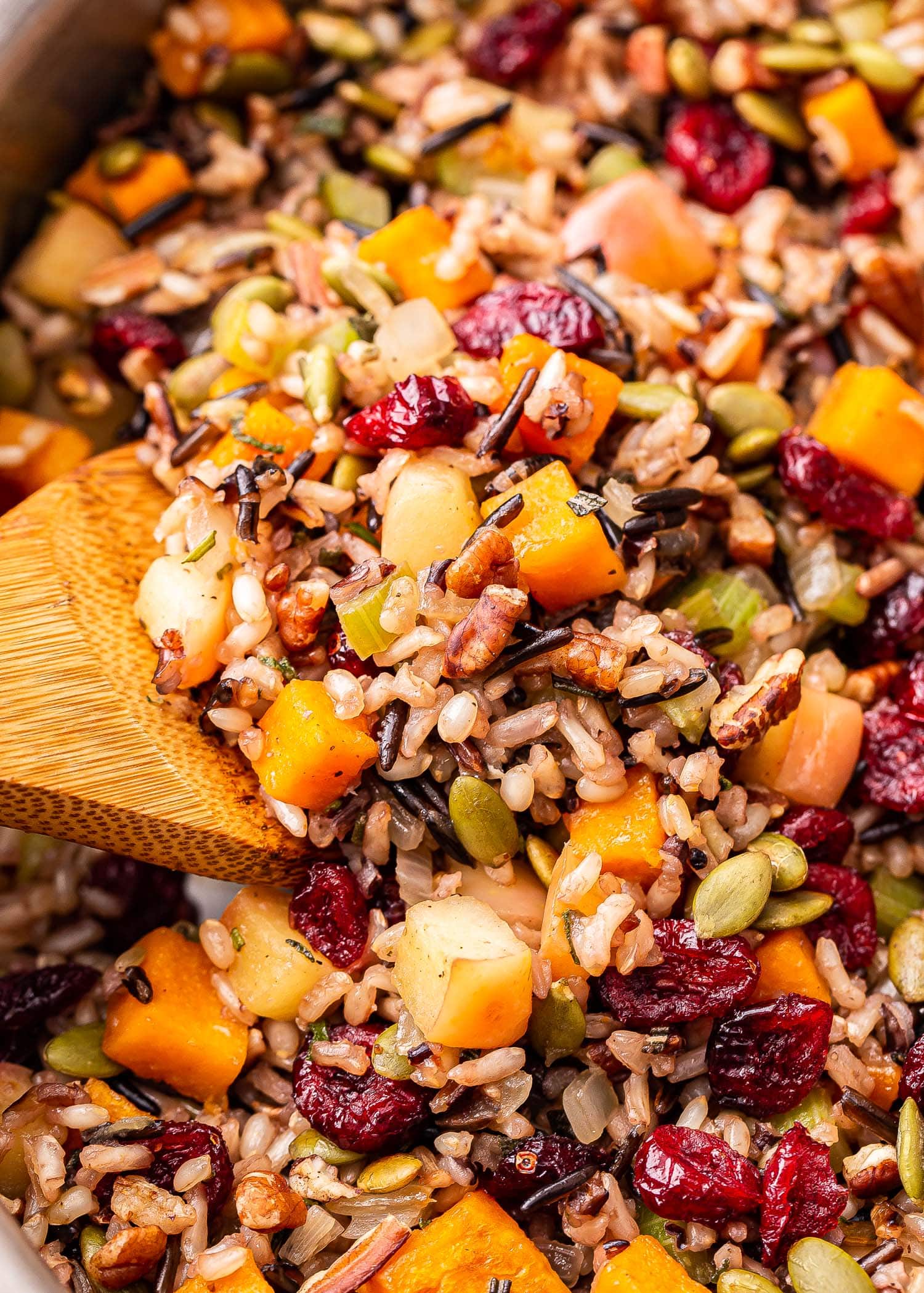 Wild Rice Stuffing Recipe Runner