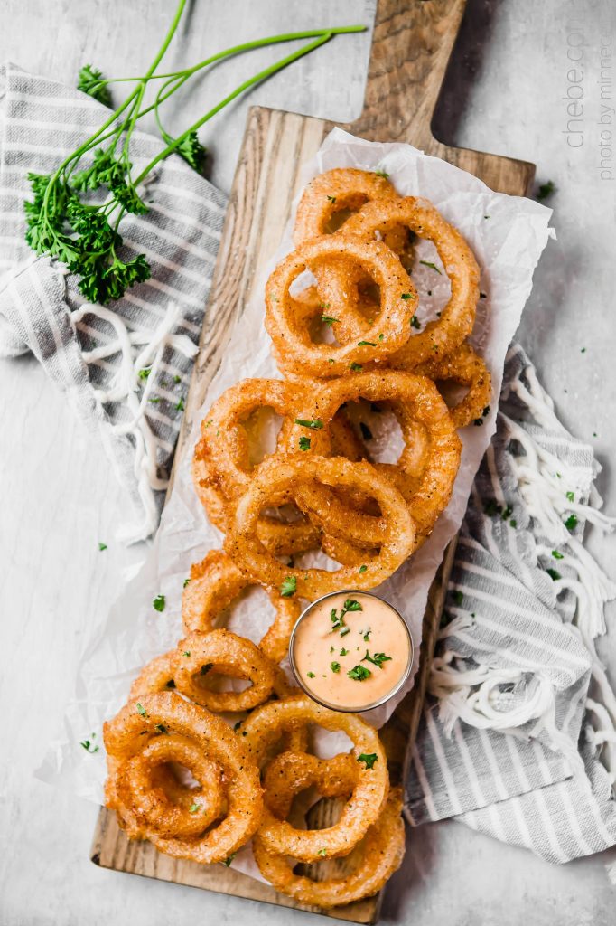 GlutenFree/GrainFree DeepFried Onion Rings Chebe Recipes