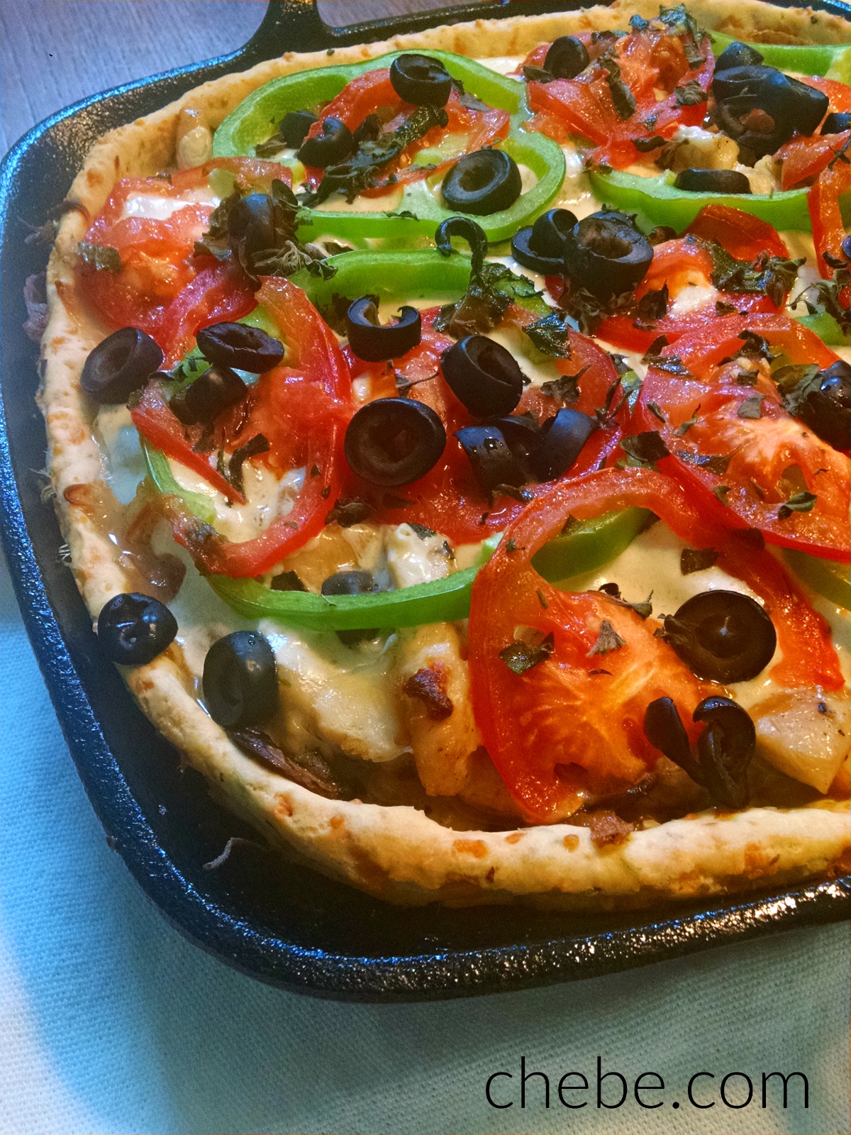 Chebe Gluten and Grain Free Skillet Pizza Chebe Recipes