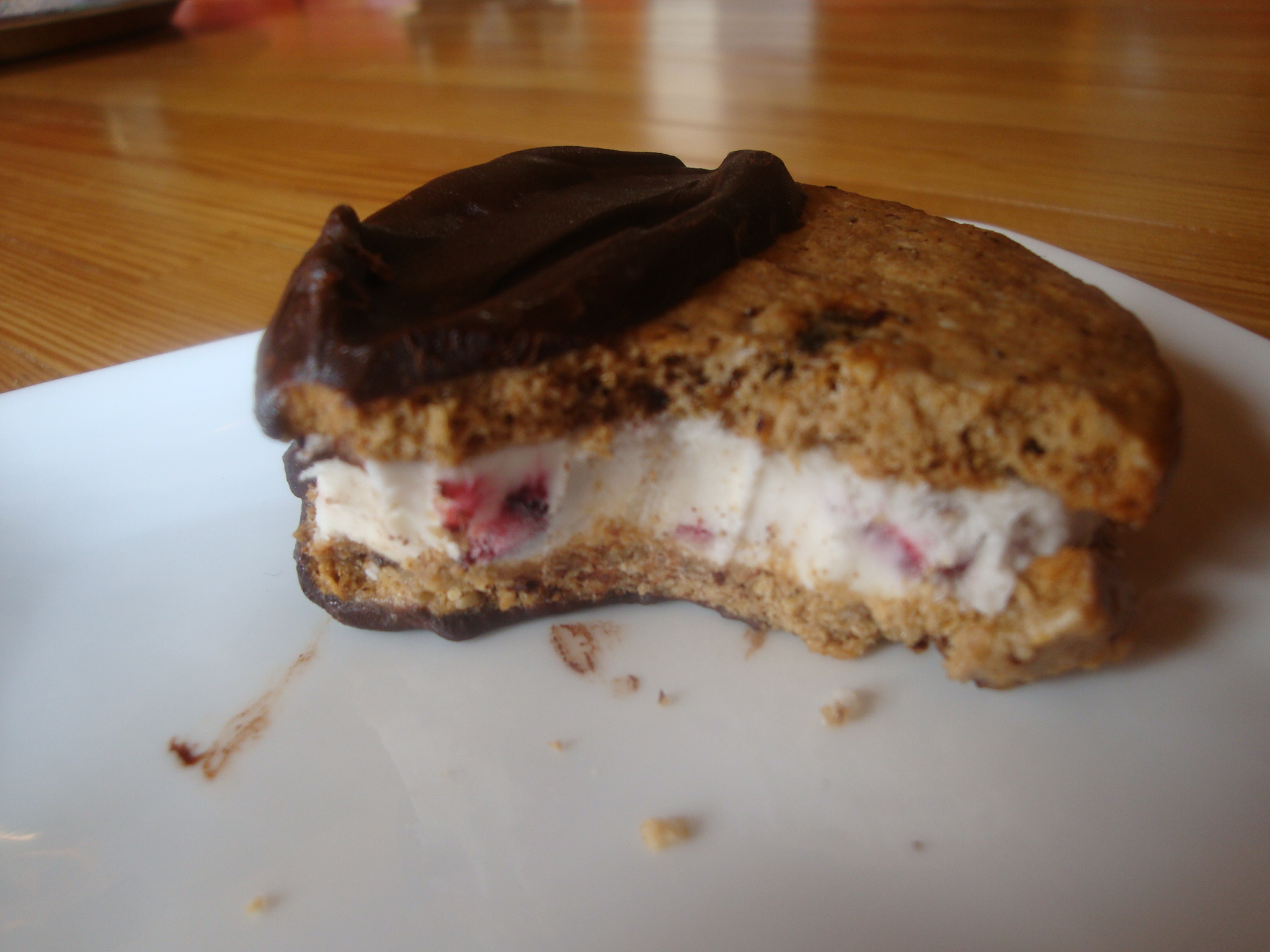 Almond, Black Cherry Chocolate Dipped Ice Cream Sandwich Recipes