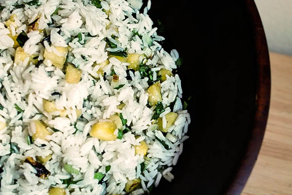 Grilled Pineapple Rice Recipes Hasty Bake Charcoal Grills