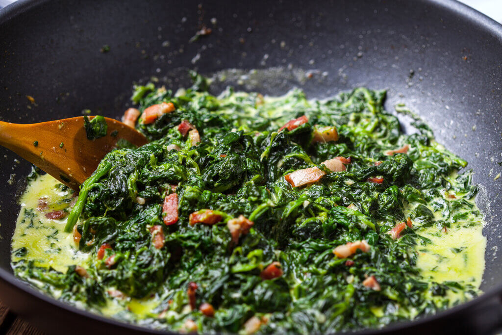 Canned Spinach Recipe