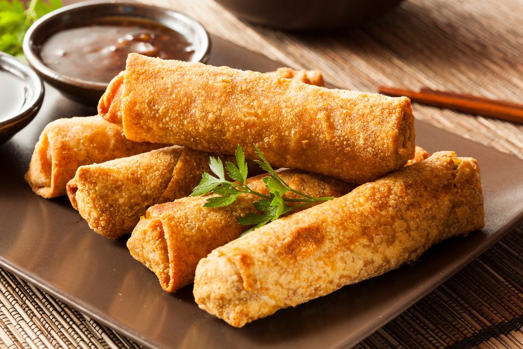 How To Fry Spring Roll Skins