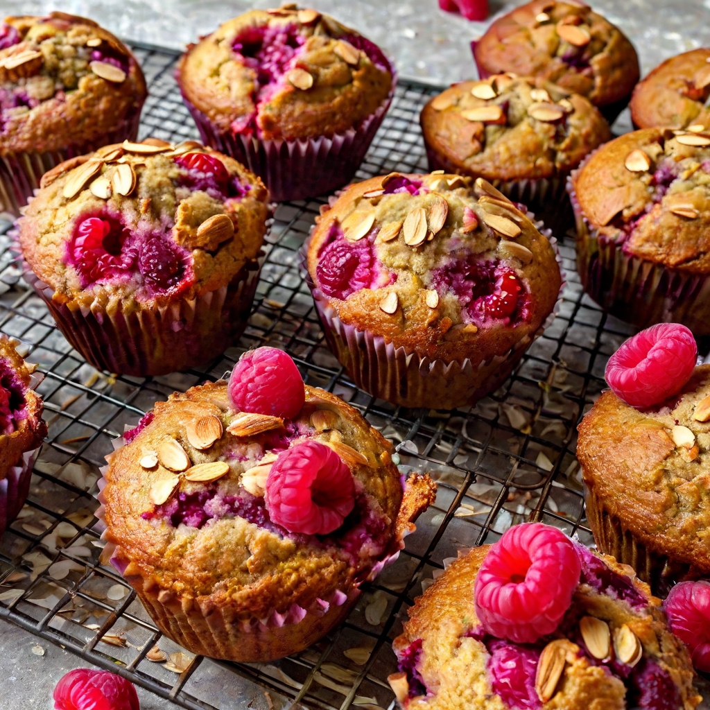 Almond Flour Raspberry Muffins Recipe