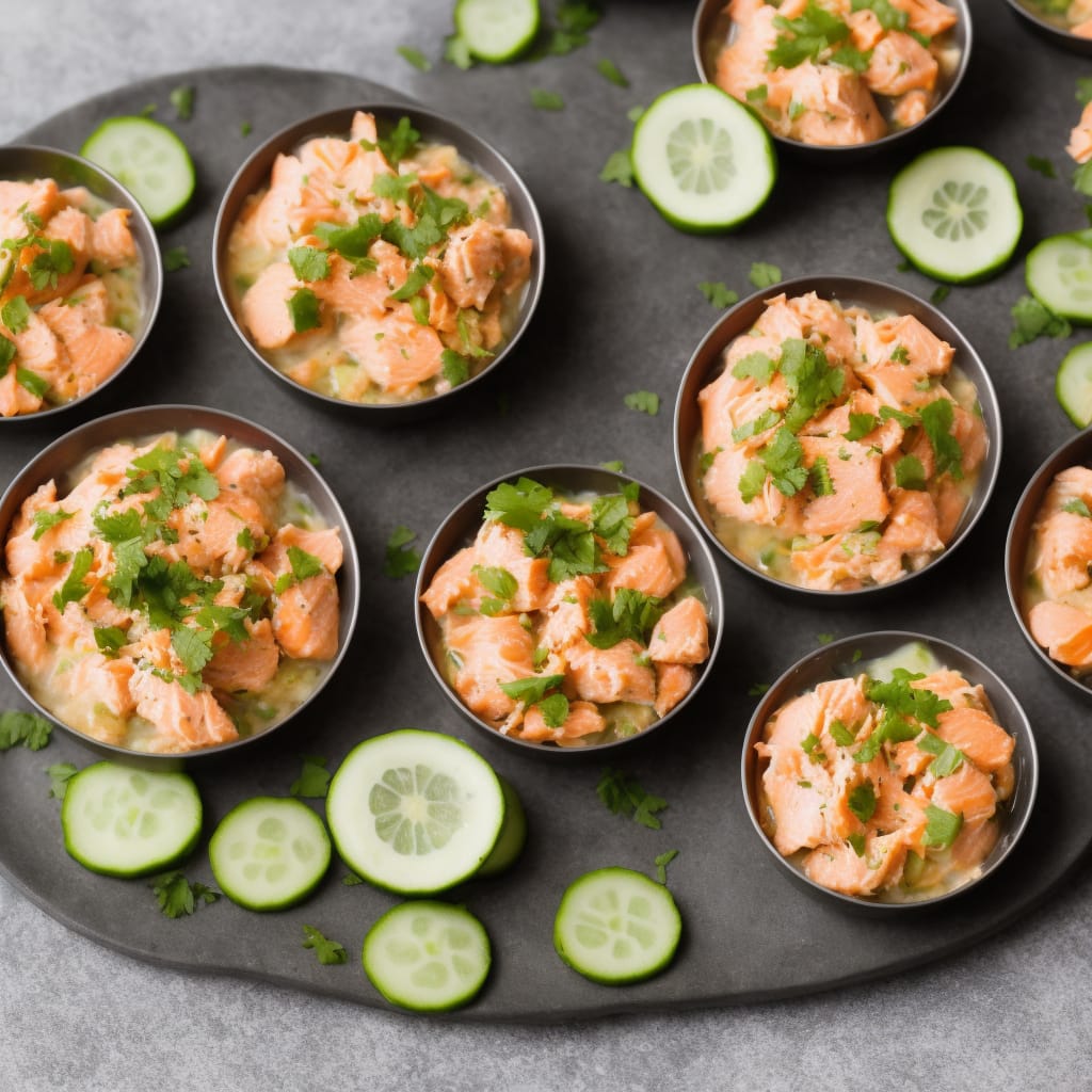 Canned Salmon and Cucumber Bites Recipe Recipe