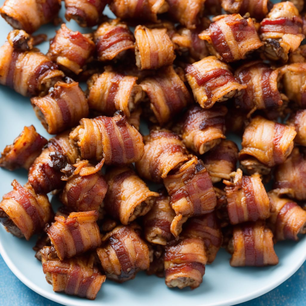 Bacon Wrapped Dates Stuffed with Blue Cheese Recipe