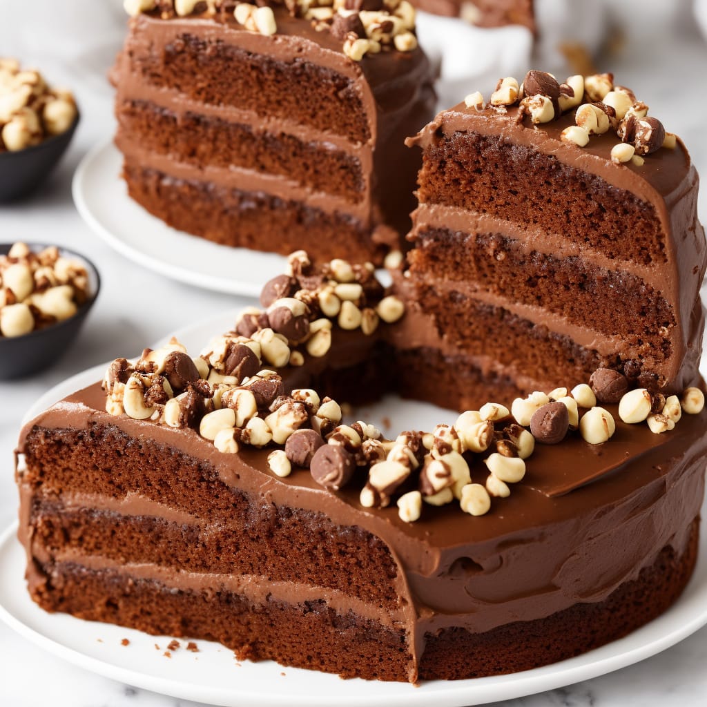 Cinnamon Chocolate Hazelnut Cake Recipe
