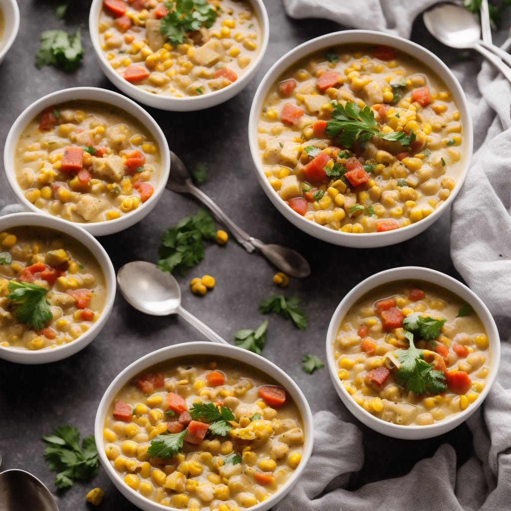 Corn & Split Pea Chowder Recipe