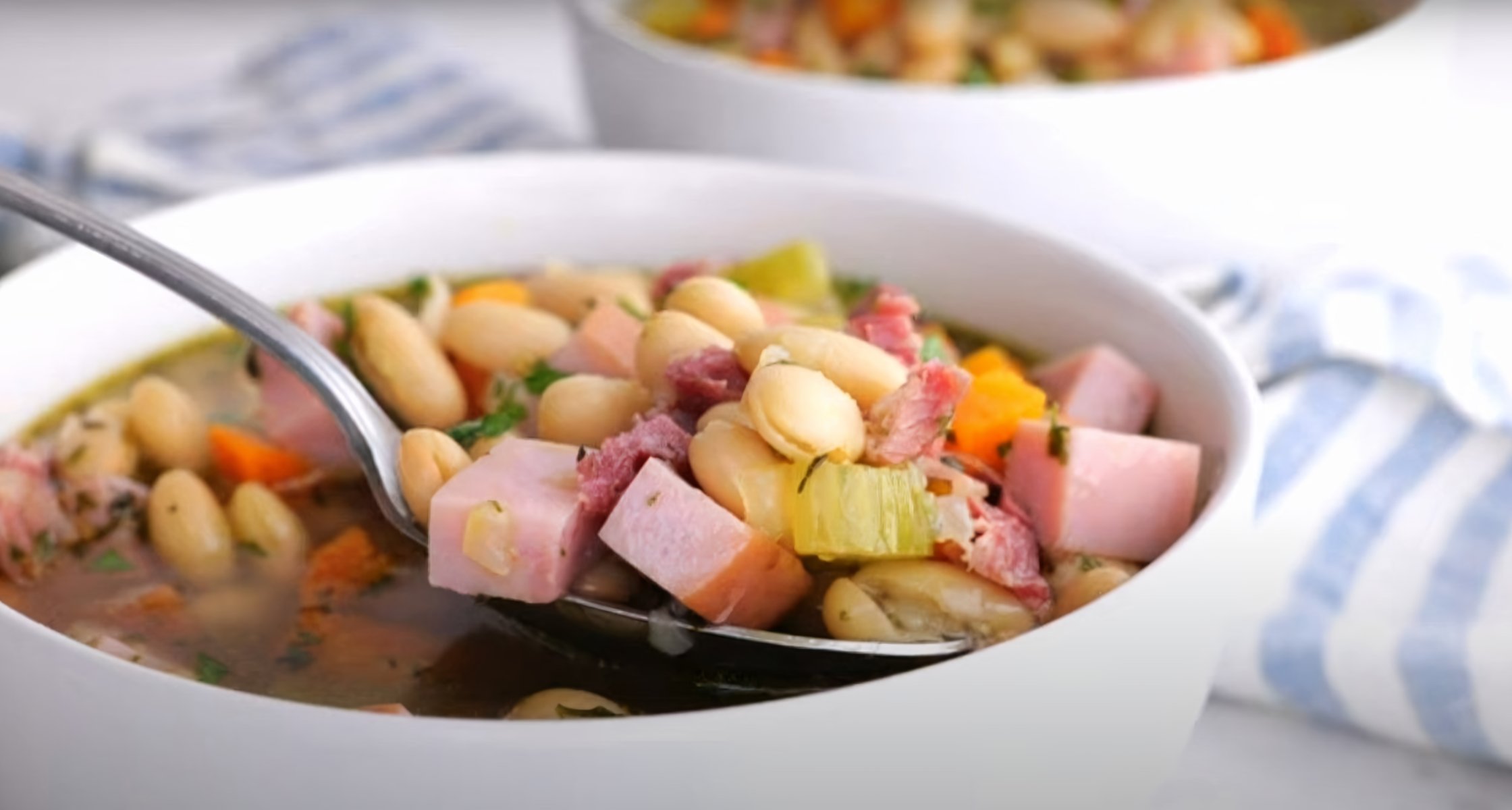 Dad's Lima Bean Soup with Ham Bone Recipe Recipe