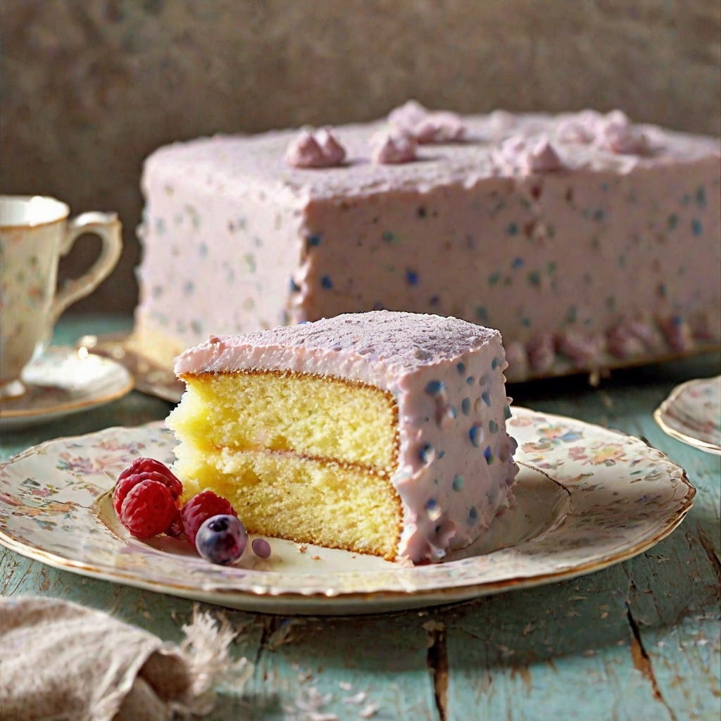 Duck Egg Sponge Cake Recipe