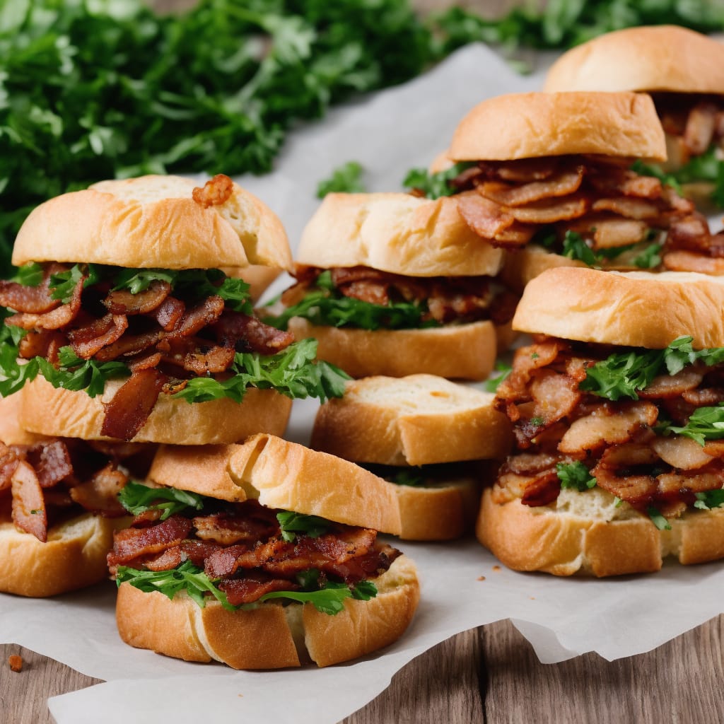 Garlic Bacon Butties Recipe