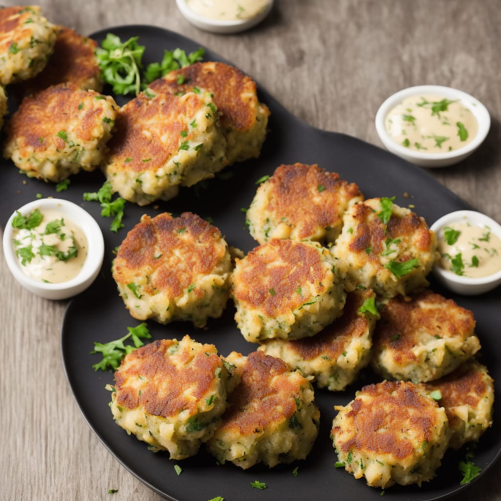 Hake Fish Cakes with Mustard Middles Recipe