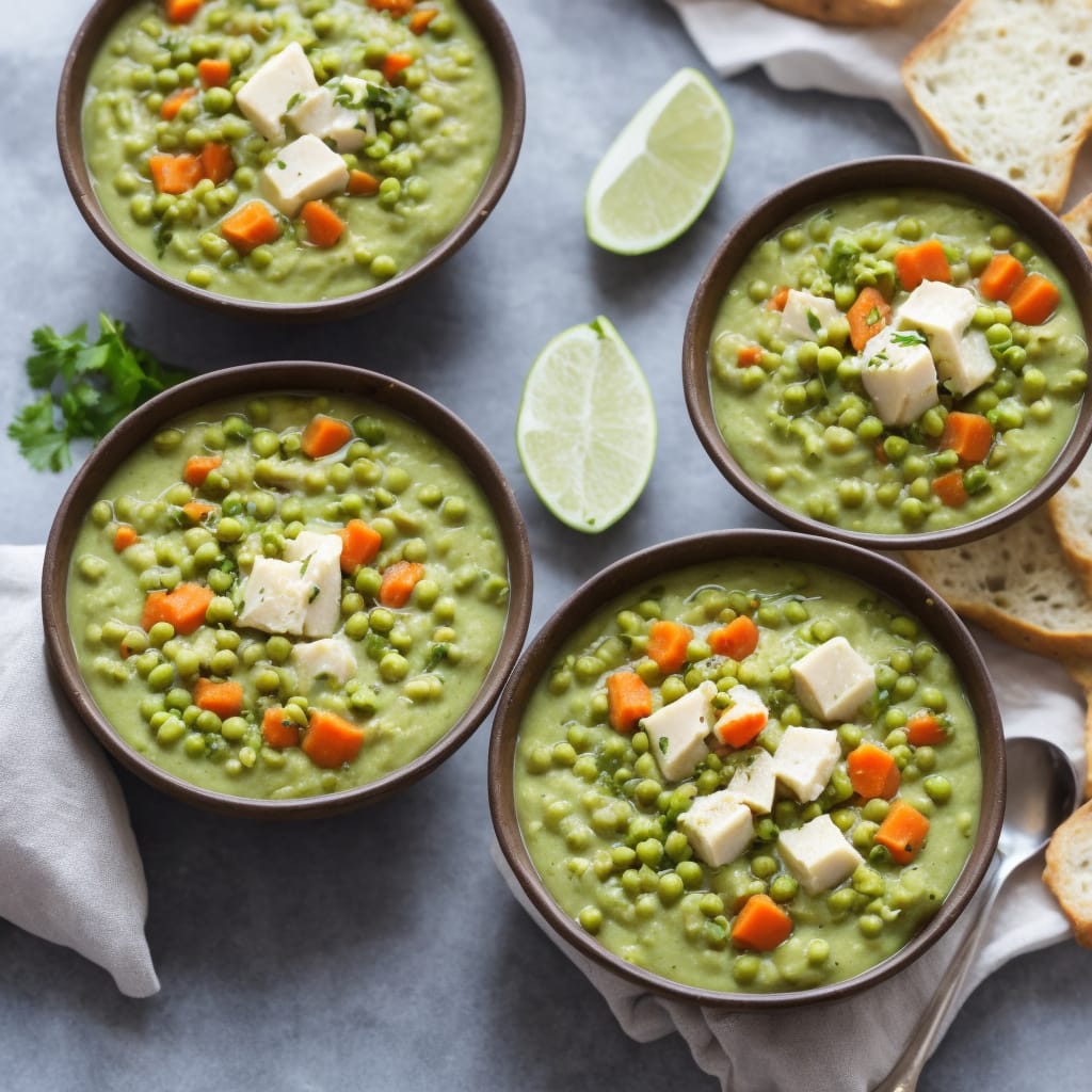 Ham Bone and Green Split Pea Soup Recipe