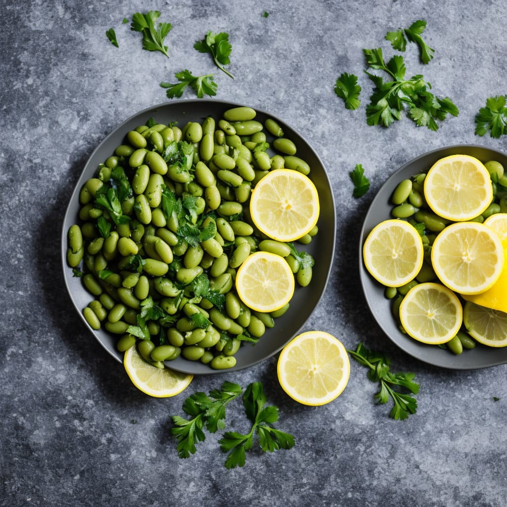 Lemon & parsley butter beans Recipe