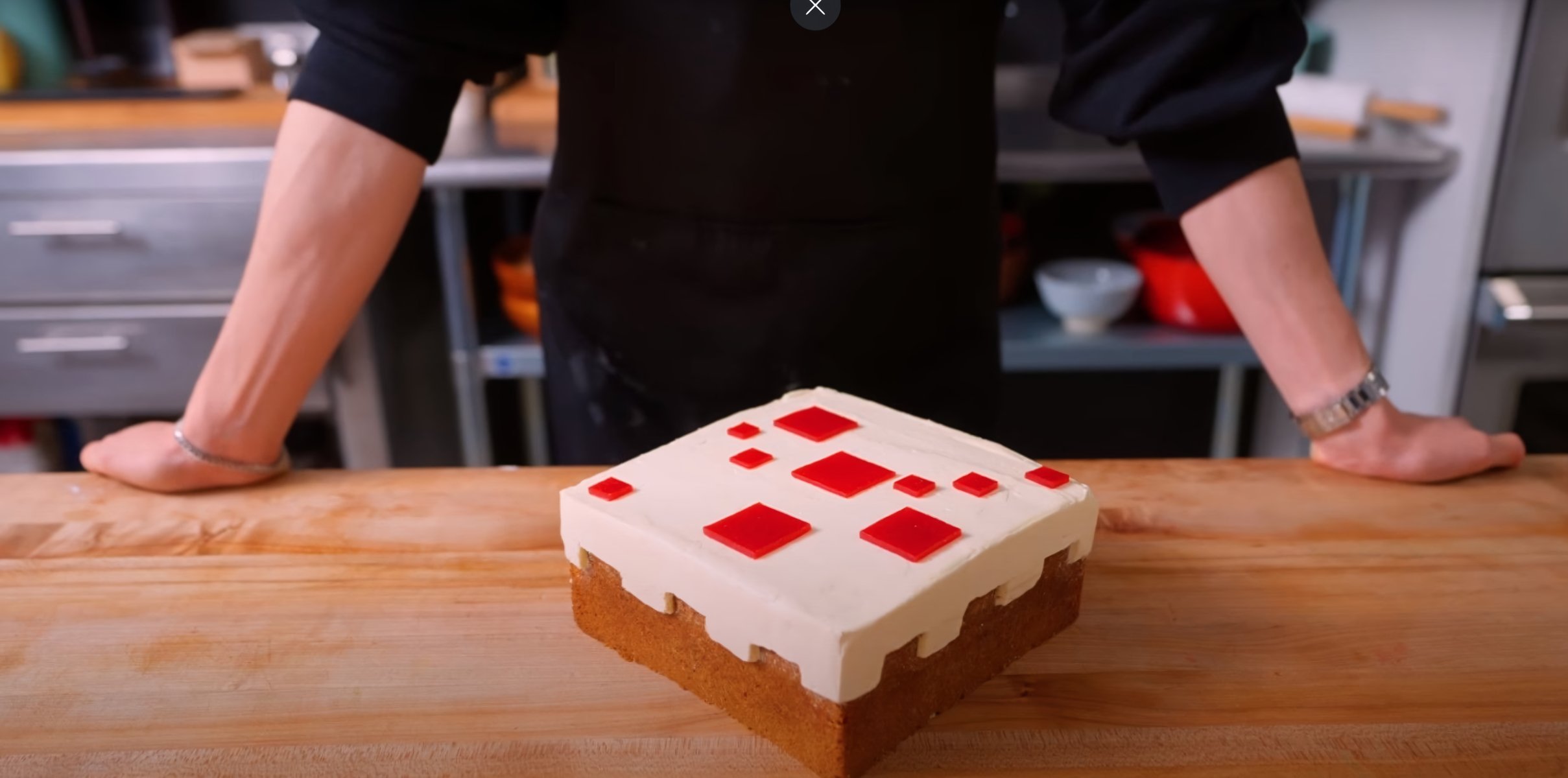 Minecraft Cake Recipe