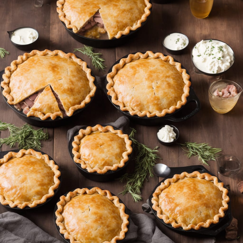 Next Level Turkey & Ham Pie Recipe