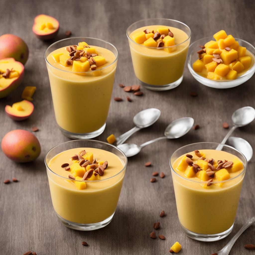 Quick Mango Pudding Recipe