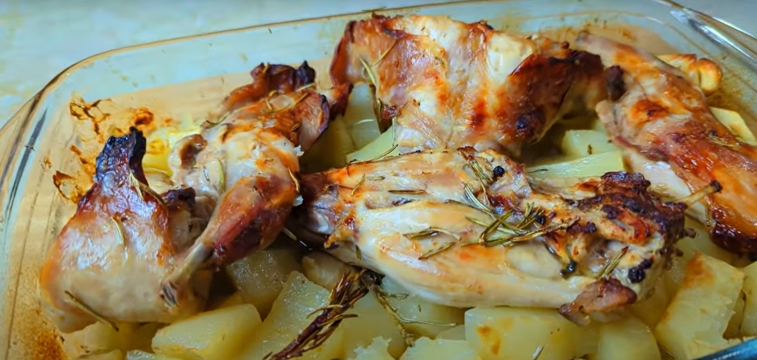Roast Rabbit with Thyme Recipe