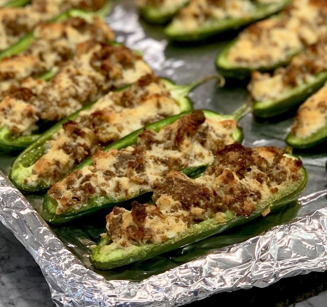 Sausage Stuffed Jalapeños Recipe