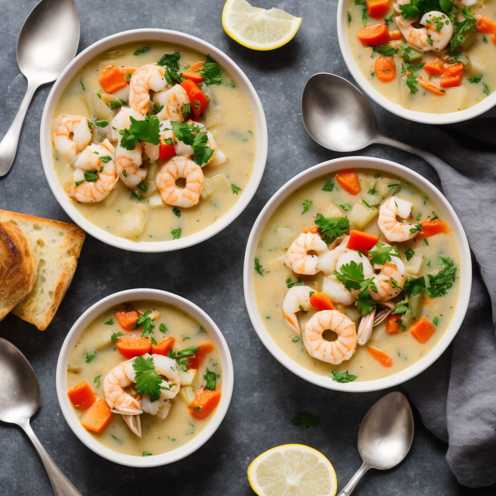 Simple Seafood Chowder Recipe