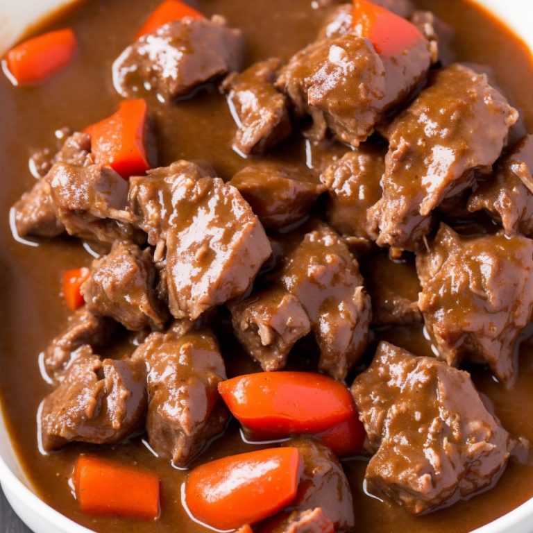 Slow Cooker Beef Neck Bones and Gravy Recipe