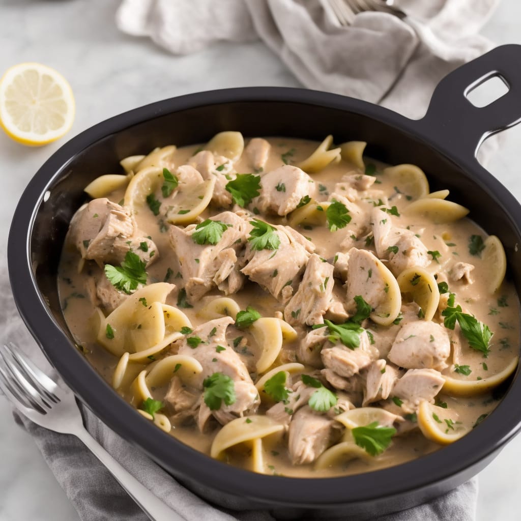 Slow Cooker Chicken Stroganoff Recipe