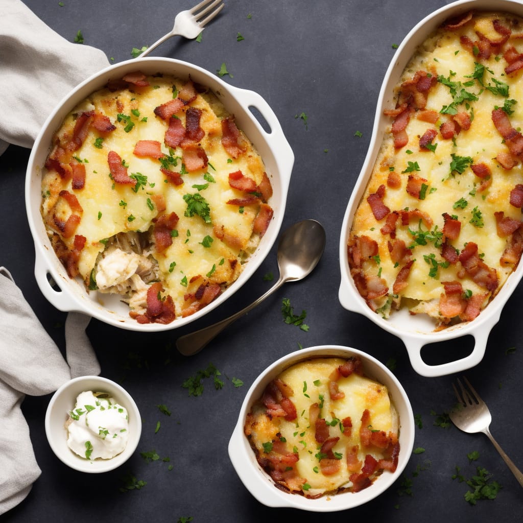 Smoked Haddock & Bacon Gratin Recipe