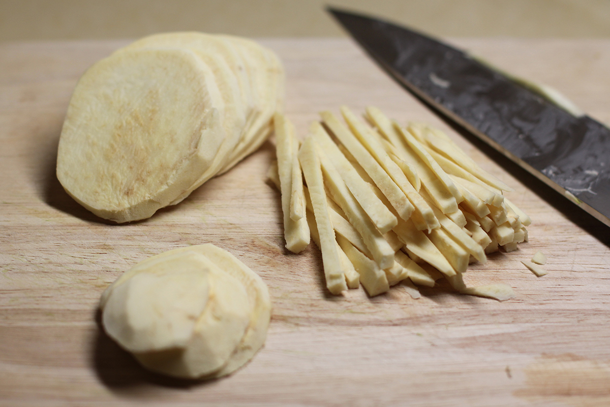 How To Cut A Celery Root