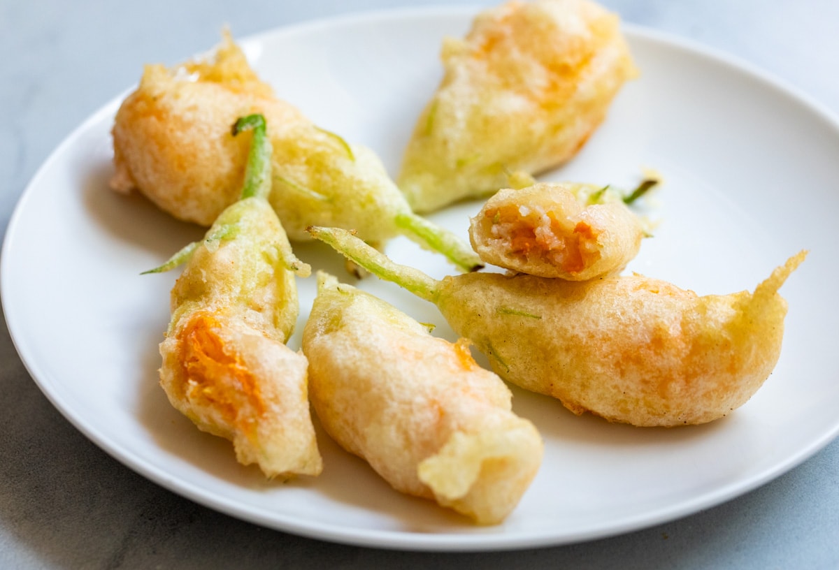 How To Fry Squash Blossoms