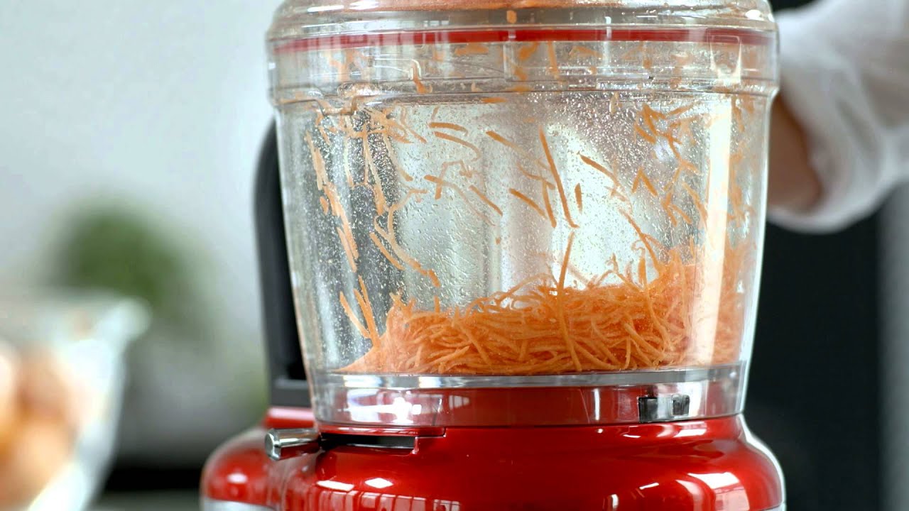 How To Shred Vegetables With Food Processor