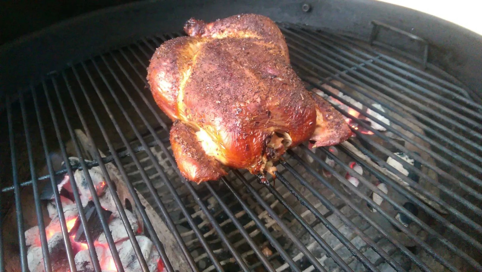 How To Smoke Chicken On A er Charcoal Grill