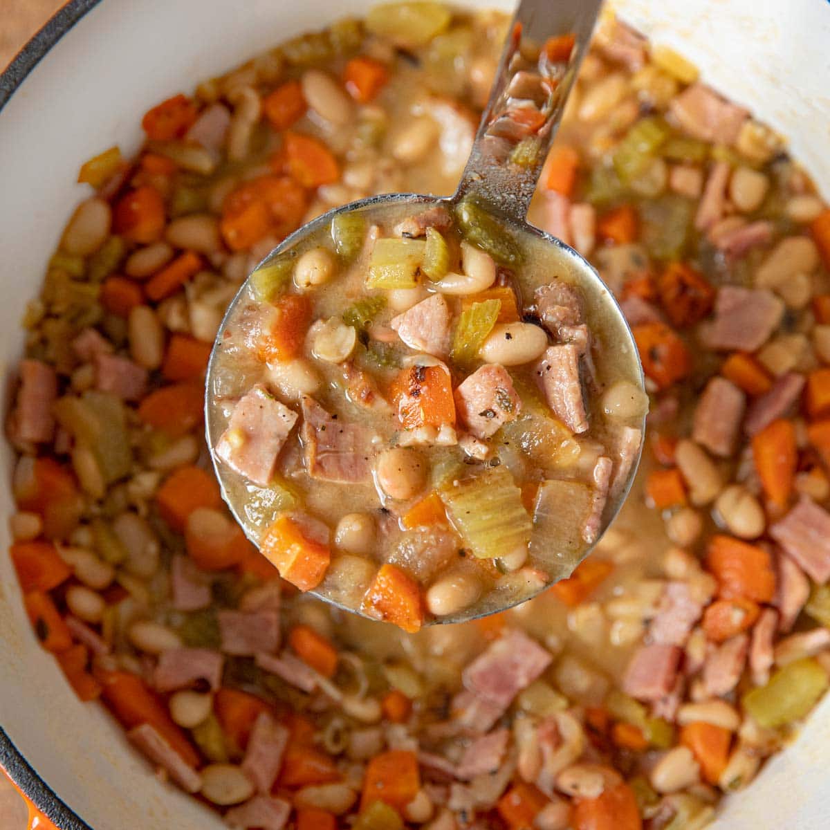 Easy Ham and Bean Soup Recipe