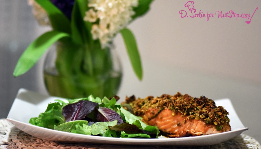 Sweet and Tender Pistachio Salmon Recipe
